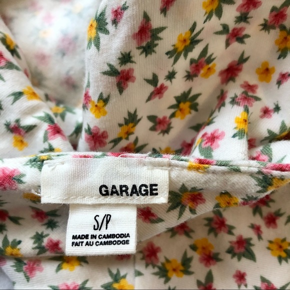 Floral Crop Top - Picture 4 of 5